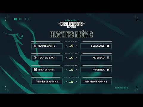 2021 VCT Stage 3 - Challengers SEA - Playoffs Day 3