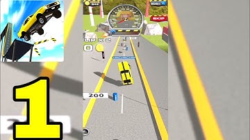 Ramp Car Jumping - Gameplay Walkthrough Part 1 (iOS, Android)