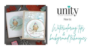 Unity Quick Tip: Winter Leaves Background + Watercoloring Techniques