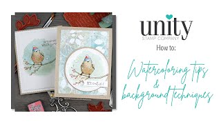 Unity Quick Tip: Winter Leaves Background + Watercoloring Techniques
