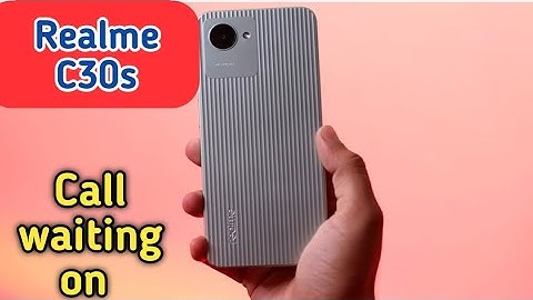 How To Enable Call Waiting Setting In Realme C30s, Call Waiting Enable Kaise Kare