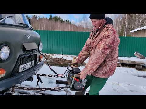 Использование съемной лебедки в различных ситуациях