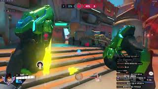 Tracer - T1 Zest Champ 2 Insane Gameplay New Junk City Overwatch 2 Season 19 Dps Pov