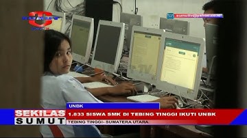 1.833 Siswa SMK di Tebing Tinggi Ikuti UNBK