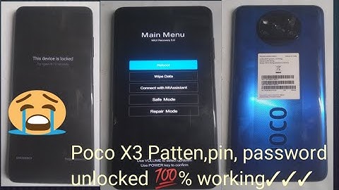 Poco X3 Hard Reset ll All Type Pin Lock, Password Lock, Pattern Lock Remove Without PC 100% Free