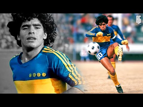 Arquitectura Decoración físicamente Diego Maradona - Boca Juniors - Skills & Goals - YouTube