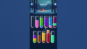 Water Sort & Help The Girl Level 79 #CorianderGaming