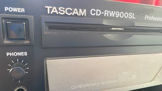 Enregistreur CD Tascam CD-RW900SL - Professionnel - Très Bon état