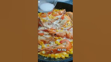 Shrimp with Garlic Butter Sauce ( Tôm sốt bơ Tỏi )