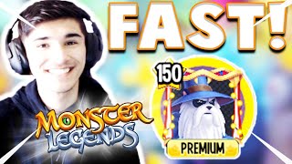 How To Level Up FASTER In Monster Legends! (2020)