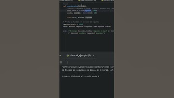 🕐 Python Divmod Explicado: Convirtiendo Segundos en Horas, Minutos y Segundos Rápidamente