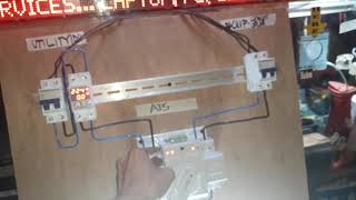 ATS- (Automatic Transfer Switch)   DIY Utility &amp; BackUp Explained