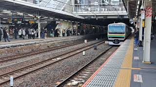 E231系1000番台U6編成5両  TK出場回送　大宮11番線発車