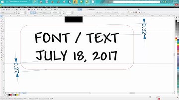 Corel Draw Tips & Tricks Center Text and use UPPERCASE