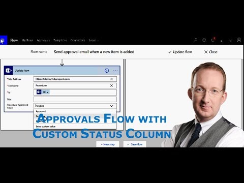 Video: How To Make A Status In A Column