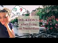 DOs &amp; DON&#39;Ts living in Amsterdam // Another chatty one! // Student &amp; social life, transport &amp; more 🚲