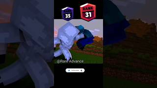 Herobrine vs entity 303 rank up  #shorts #minecraft #viral
