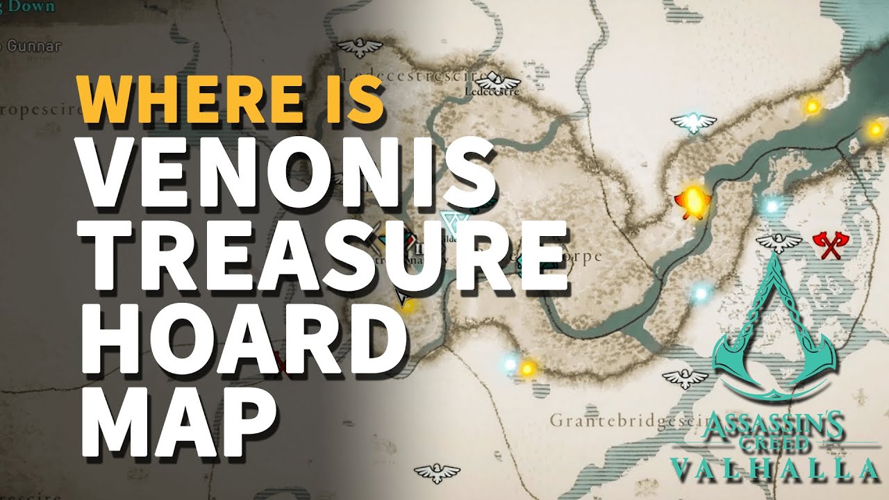 Venonis Treasure Hoard Map Artifact Assassin's Creed Valhalla YouTube