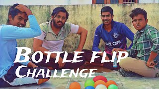 BOTTLE FLIP CHALLENGE | WITH FRIENDS  | FUN