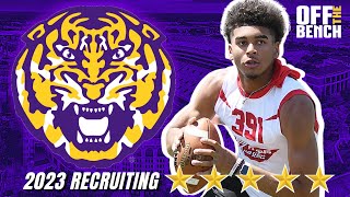 The LSU 2023 recruiting Class has potential to be The Best Ever