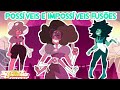 Steven Universo - Possíveis e Impossíveis Fusões  (fan fusions)