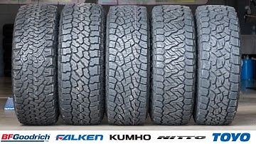 I Tested the BEST All Terrain Tires in the Dry, Wet, Snow, and Dirt!