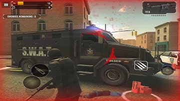 Armed Heist: Shooting games IOS-Android-Review-Gameplay-Walkthrough-Part #4