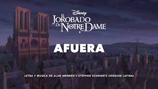 Afuera version Karaoke -2 | El Jorobado de Notre Dame (version latinoamerica)