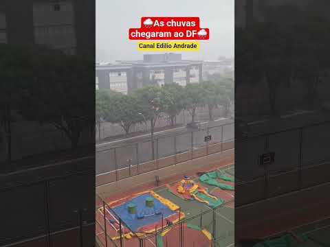 As chuvas chegaram ao DF🌧