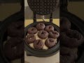 Donettes vs. WAFFLE MAKER?! #shorts