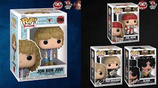 New Funko Pops reveals Bon Jovi, Gins n Roses, Star Wars figures