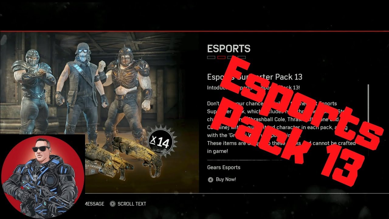 Gears Of War 4 Esports Pack 13 YouTube