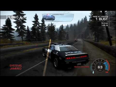 Need For Speed Hot Pursuit 2010 Police Dodge Challenger SRT 8