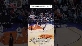 Off-Ball Movement 101 🔬 #basketballtraining #jumpshot #basketball #shootingdrills #shooting #nba