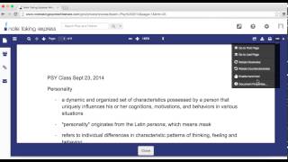 Viewing and Downloading Notes