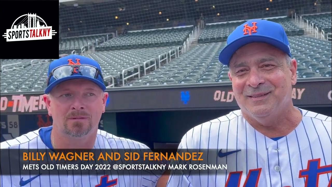 BILLY WAGNER AND SID FERNANDEZ METS OLD TIMERS DAY 2022 