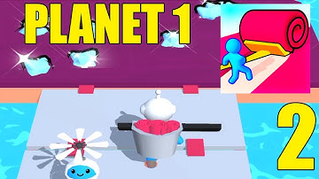 Spiral Craft 3D - Walkthrough  Planet 1 - 2/2 (Android,iOS) Gameplay Part 2 All Levels