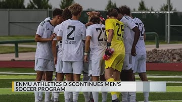 Eastern New Mexico University discontinues men