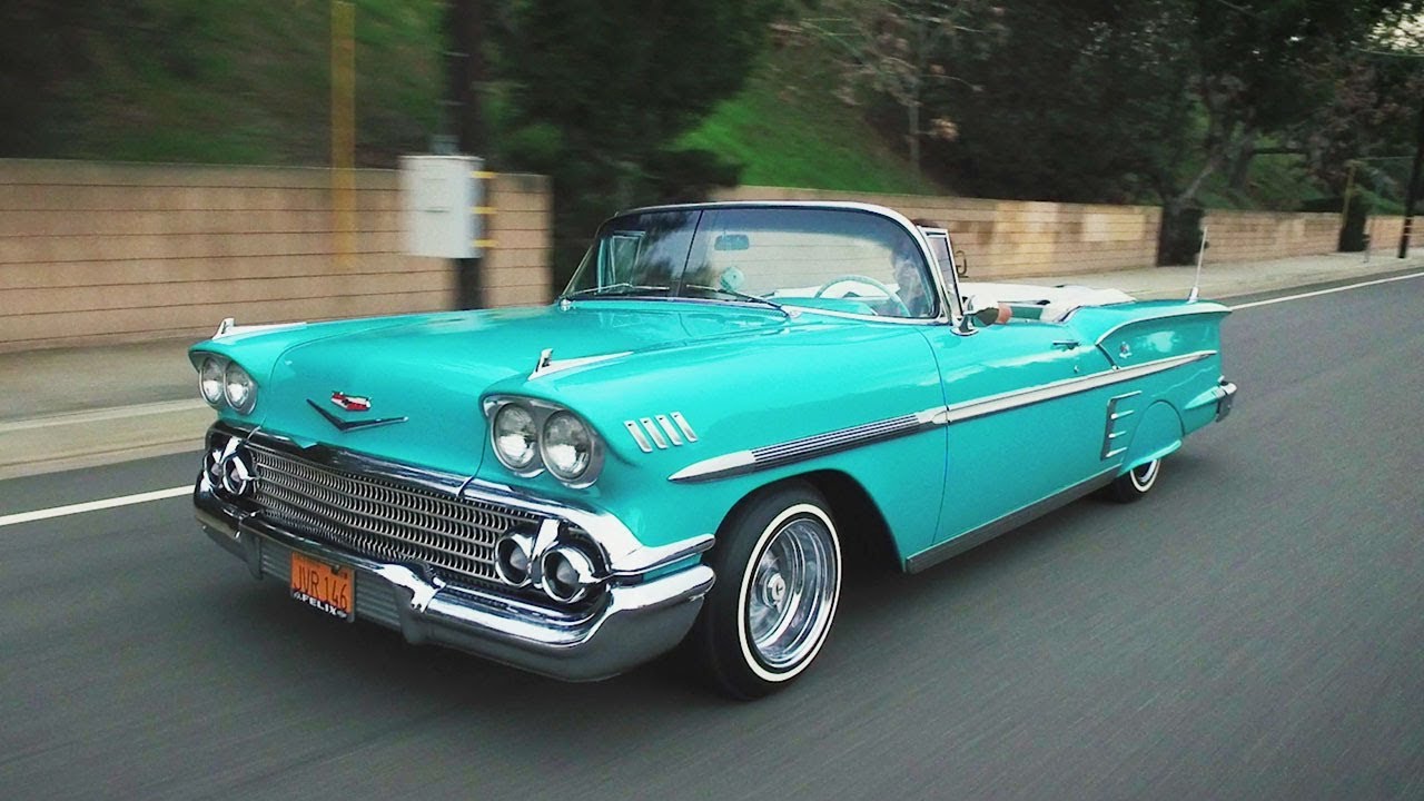 1958 CHEVY IMPALA LOWRIDER 5961 | hartwellspremium.com