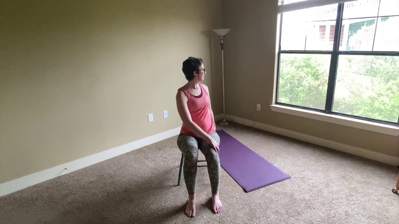 Chair Yoga For Back Health YouTube