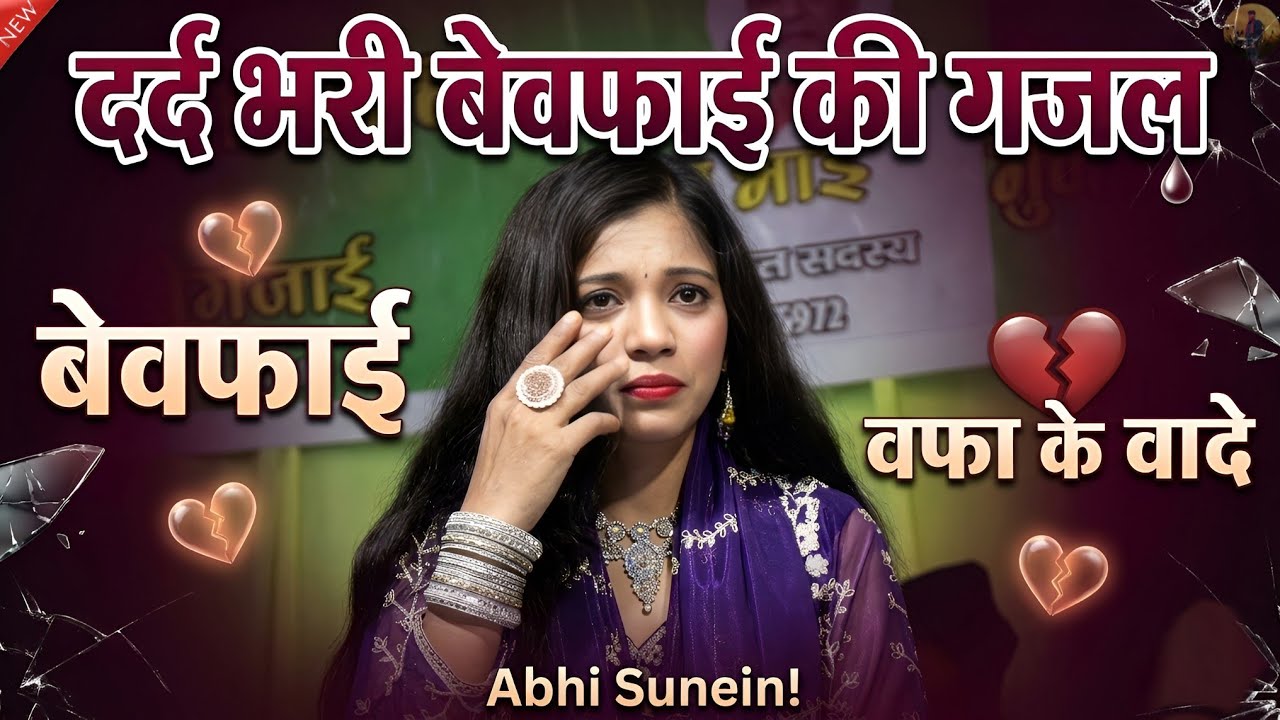 एंजॉय लेने वाली नई Sad ग़ज़ल ll Singer Muskan Disko ll बिल्कुल नई ग़ज़ल ll Superhit Trending Ghajal 