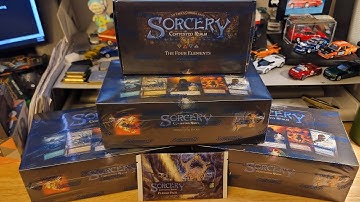 Sorcery TCG Contested Realm Alpha box opening bonus packs @SorceryTCG