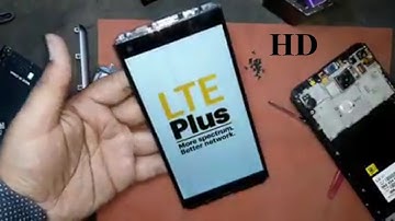 LG V-20 lcd screen replacement disassembly.