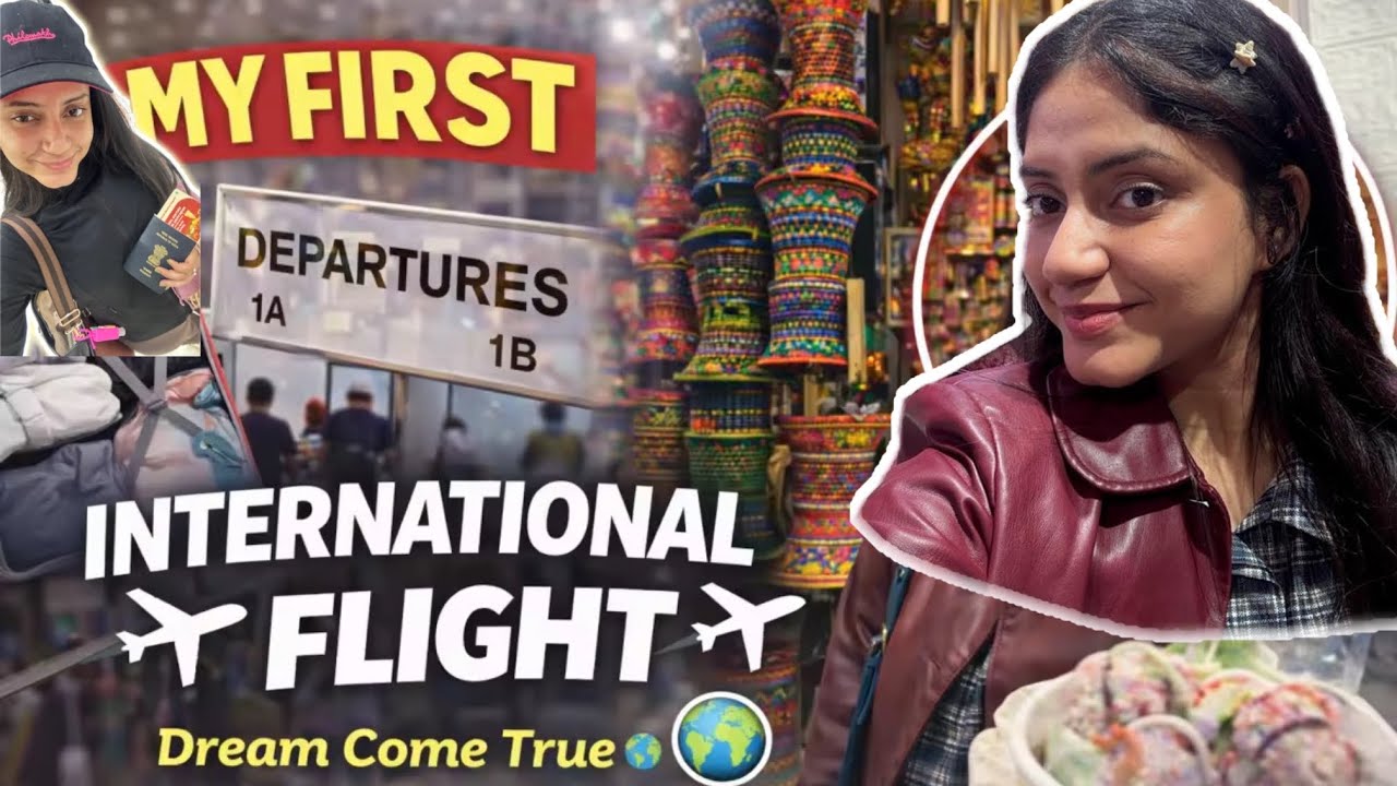 My first ever INTERNATIONAL TRIP💰✈️ |Ishika Mukherjee|2026