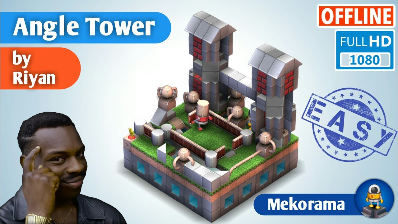 Angel Tower: by Riyan: Mekorama Master Makers