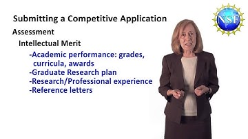 NSF GRFP Video Part 5: Submitting a Competitive Application