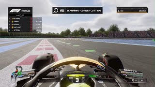 F1 23 - PS5 - LANDO NORRIS - Gameplay - McLaren - FORMULA 1 FRANCIE