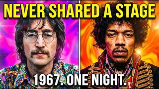 John Lennon and Jimi Hendrix Never Shared a Stage — But One Night in 1967 Said Everything