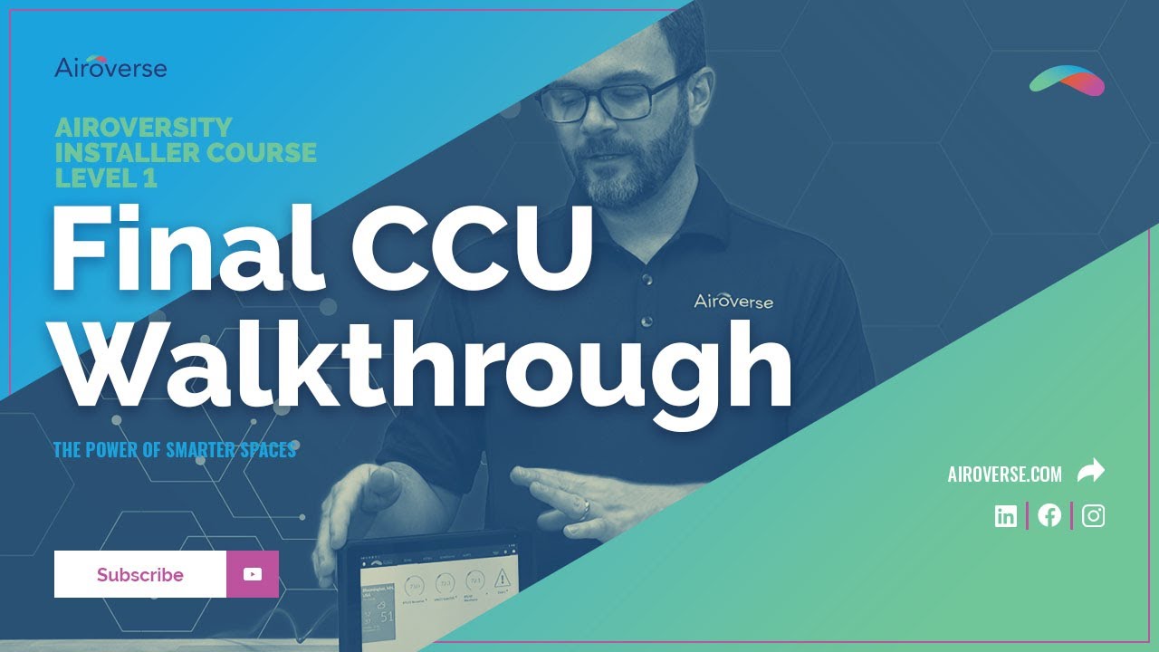 Final CCU Walkthrough: Verifying Zones, Overrides and Cloud Connection ...