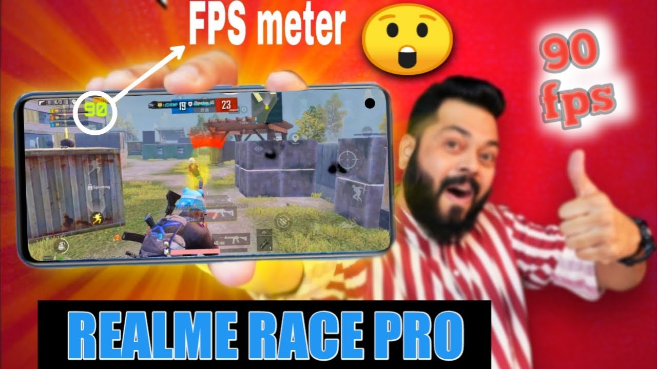 Realme Race Pro Pubg Test With Fps Meter⚡/ Realme Race Pro Gaming Test / 90 Fps Gameplay